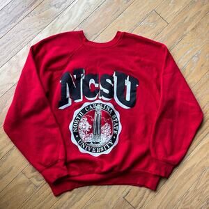 Ncsu red sweatshirt no stains